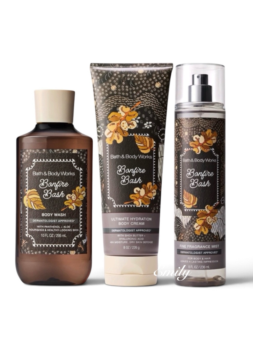 Bath & Body Works Bonfire Bash Body Care Trio 2026